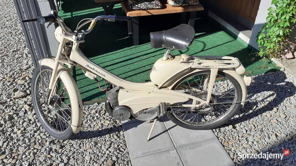 Zabytkowy motorower Bianchi Mobylette AV44 nieuszkodzony