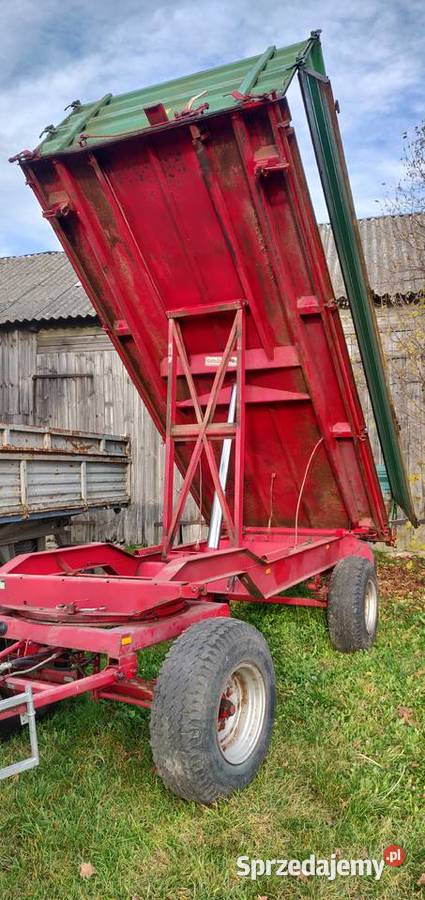 Niemiecka przyczepa reish Przyczepy rolnicze lubelskie Osowa-Kolonia sprzedam