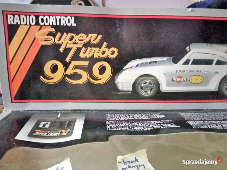 Super turbo 959 kolekcjonerski vintage Warszawa