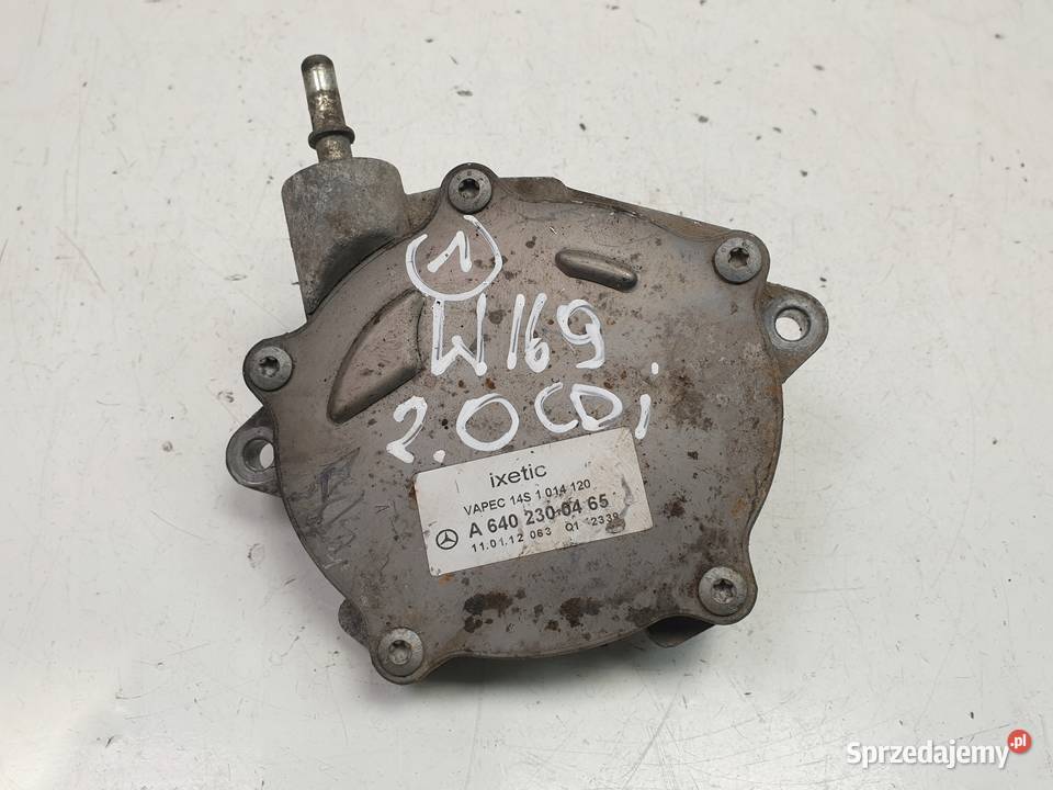 Mercedes W169 20 CDI POMPA WAKUM VACUM