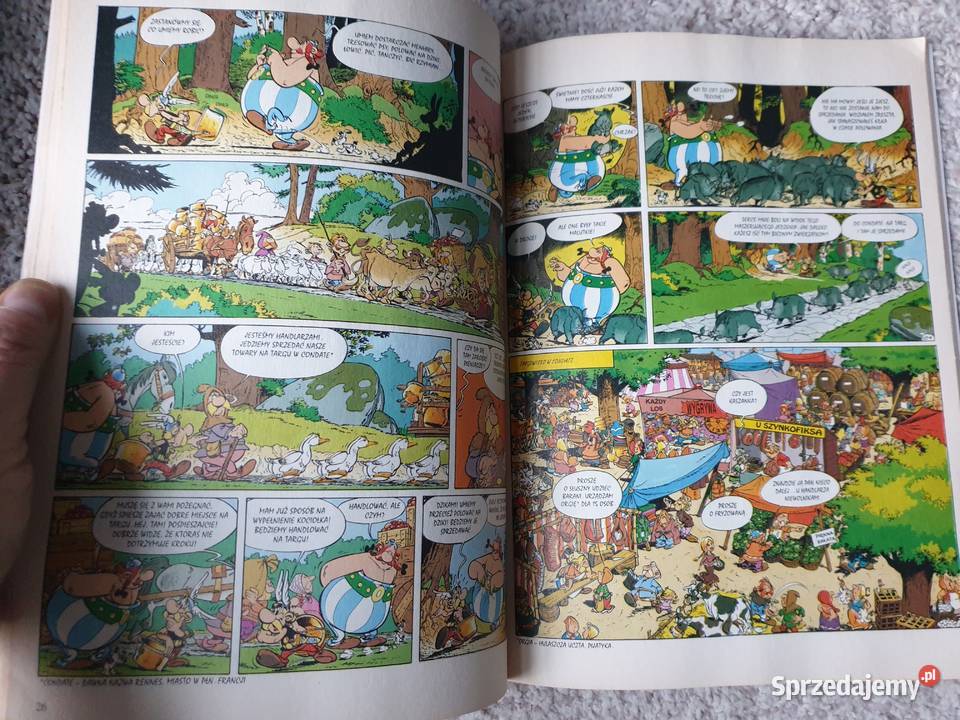 Asterix i kociołek wydanie 2gie z leksykonem Kultura i Rozrywka pomorskie Gdynia