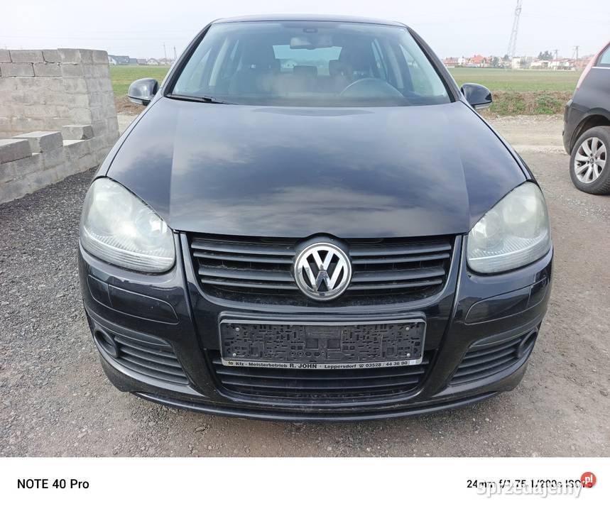 VW Golf GT 20 140 czarny Volkswagen Legnica