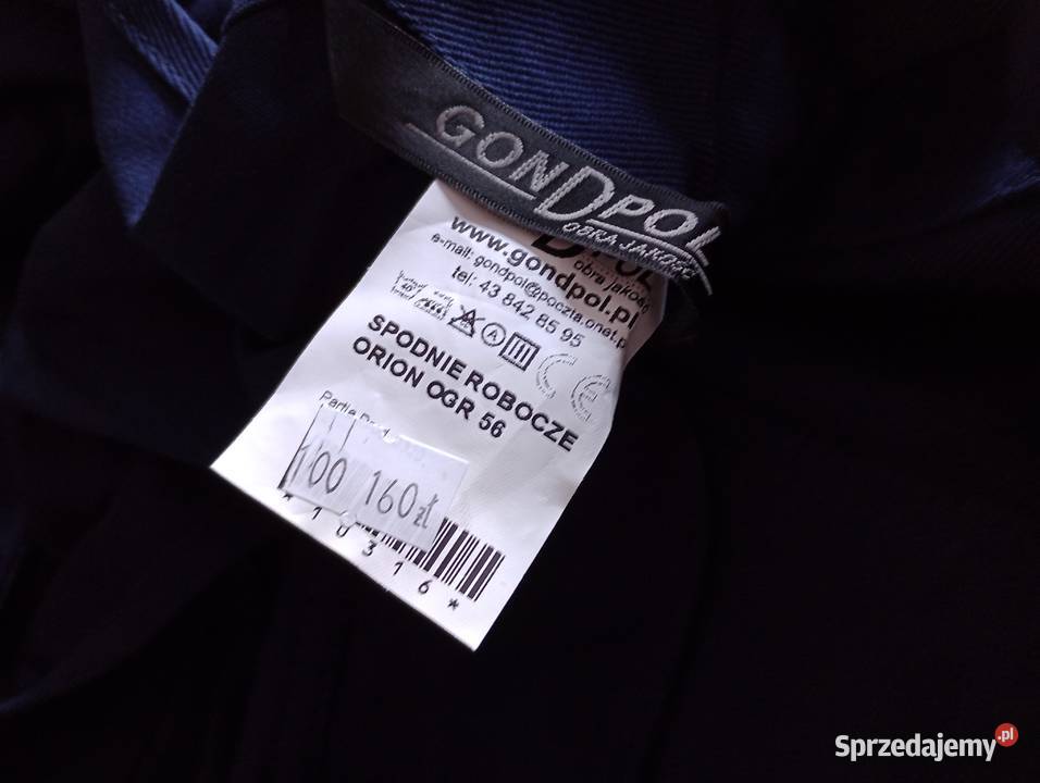 Ogrodniczki spawalnicze trudnopalne wzmacniane Piława Górna