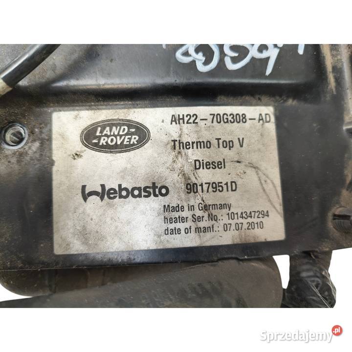 WEBASTO OGRZEWANIE POSTOJOWE Land Rover Range osobowe Chełm