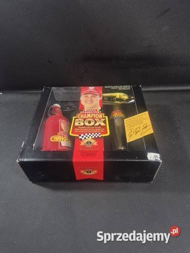 Zestaw Michael Schumacher Champion Box z butelką Poddębice