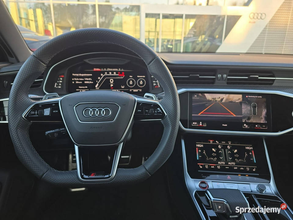 Audi RS6 Avant łopatki zmiany biegów