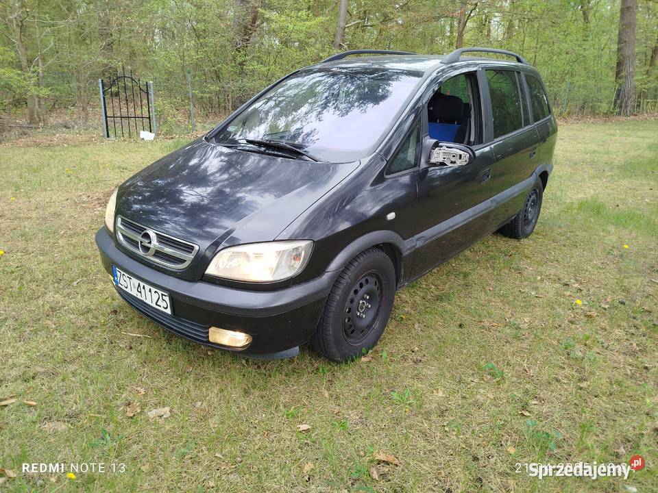 ZAFIRA 2003 diesel FILM nieuszkodzony Stargard sprzedam