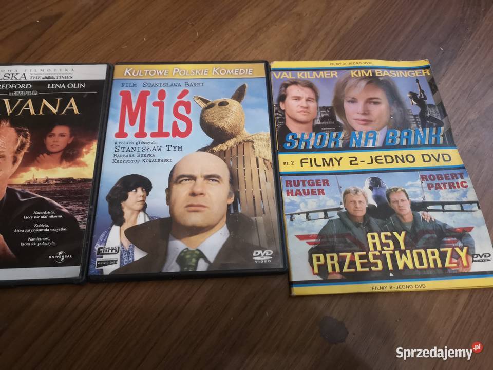 Filmy DVD Seksmisja Miś Wasabi Havana Skok Na małopolskie Skomielna Biała