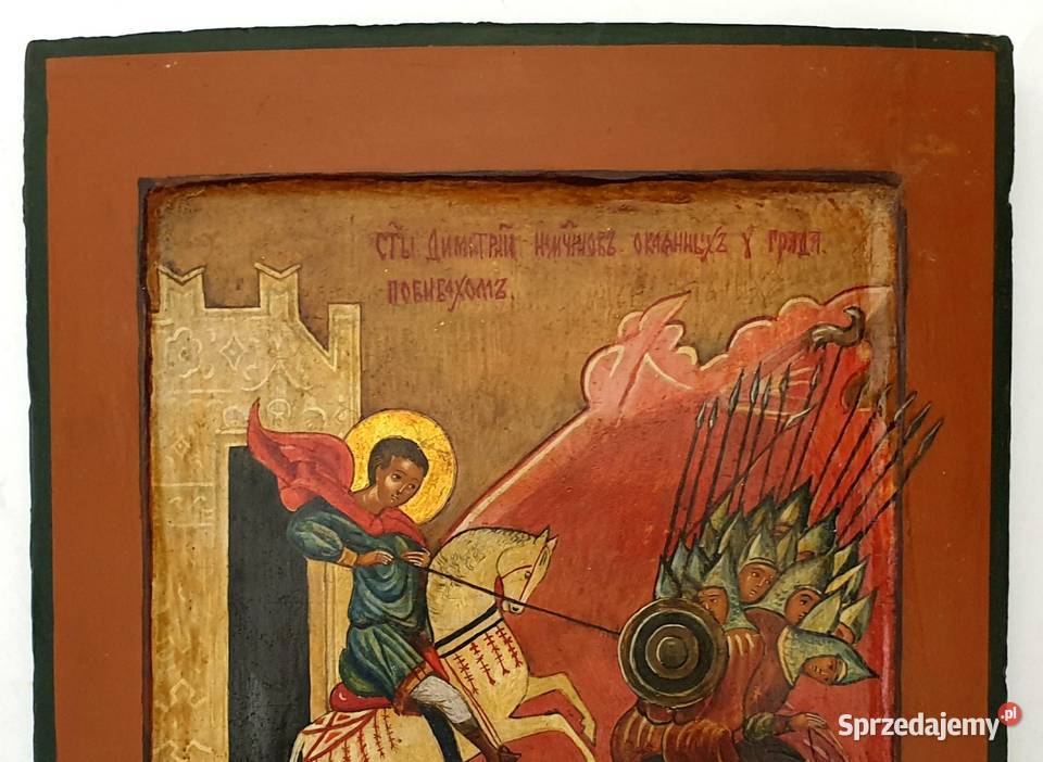 Ikona Święty Dymitr z Tesaloniki 0232