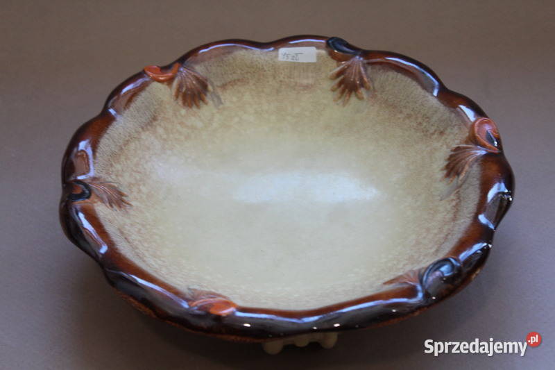 Ceramiczna patera na trzech nóżkach 1278 FiaF Szczecin