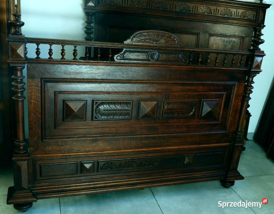 piękne łóżko eklektycznesklep Dąbrowa G Dąbrowa Górnicza sprzedam