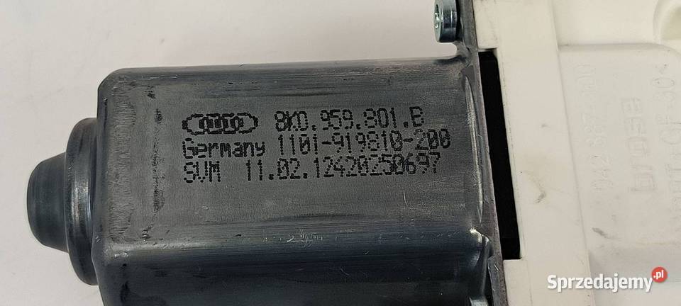 SILNICZEK SZYBY LP AUDI A6 C7 850999801B