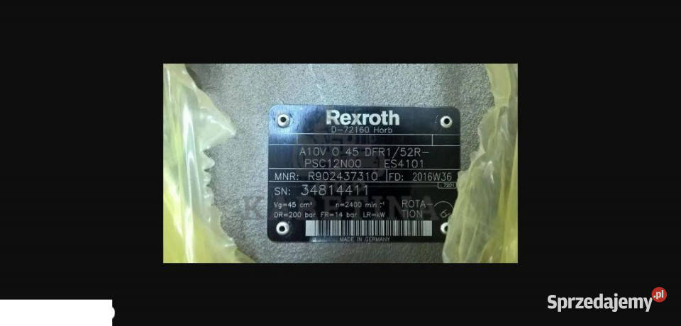 Rexroth a10G O 45 DFR152R Jastrzębniki