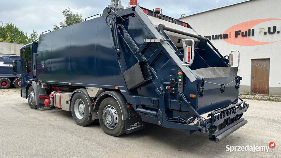 Mercedes Econic 2630 śmieciarka NTM 2KHL dwie nie