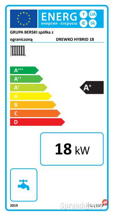 Kocioł CO DrewKo Hybrid 18kW Dwupaliwowy Pellet Próba