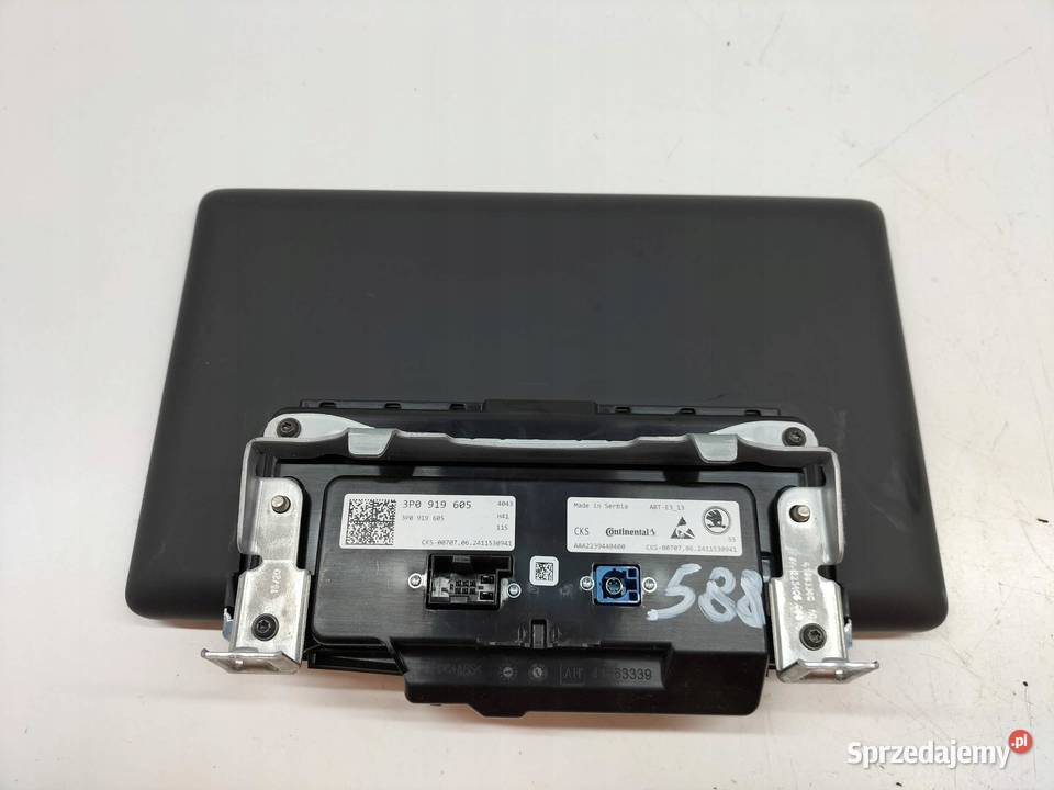 WYŚWIETLACZ 3P0919605 Skoda Superb IV 2023