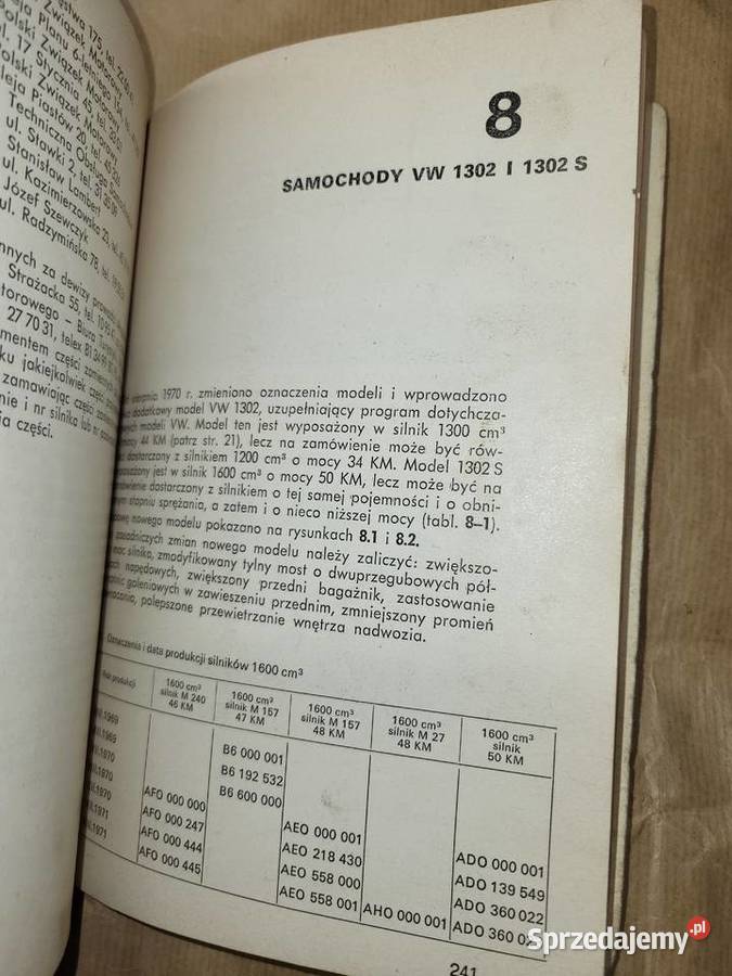VW Garbus Książka Jeżdżę samochodem Volkswagen Piaseczno