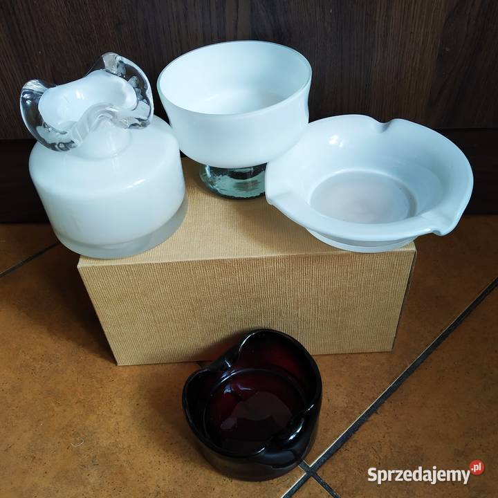 Szkło i ceramika lata 70 Wyposażenie wnętrz