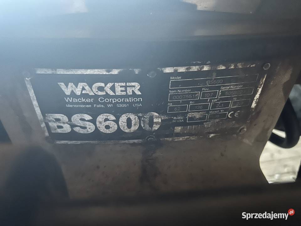 Stopa skoczek Wacker Neuson małopolskie