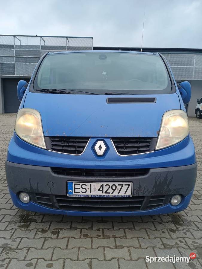 Renault Trafic long 20 dCi 9 miejsc 2007 Trafic Sieradz
