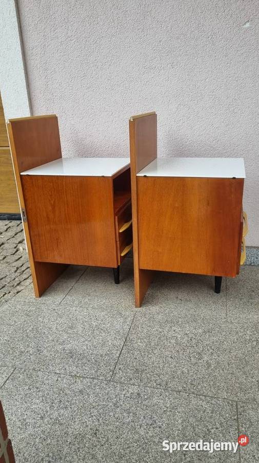 Szafka Nocna MOJMIR POZAR Komoda Design PRL 44cm Bytom