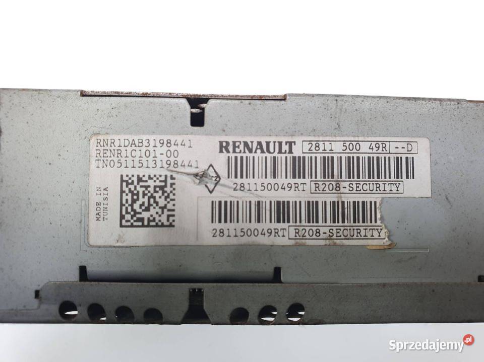 RADIO RENAULT MASTER III 281150049R Lipno
