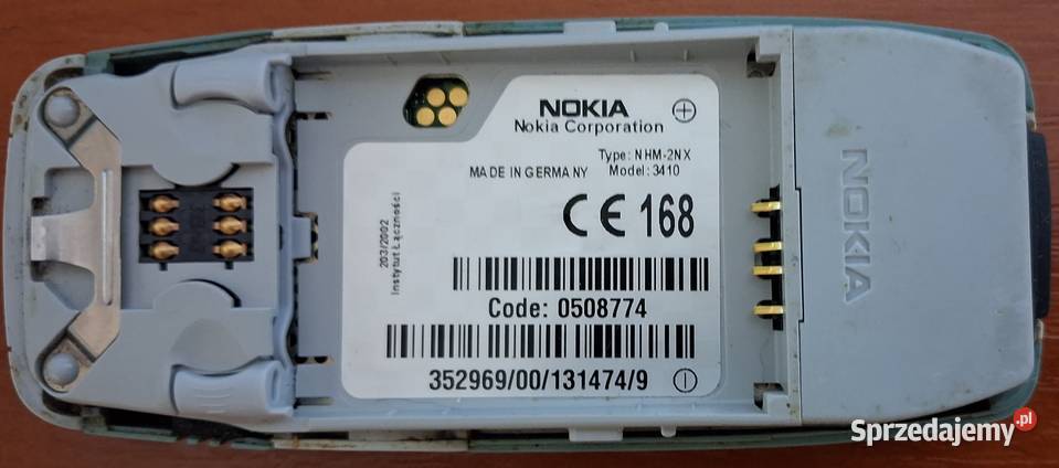 Do sprzedania telefon komórkowy Nokia model 3410 Gliwice