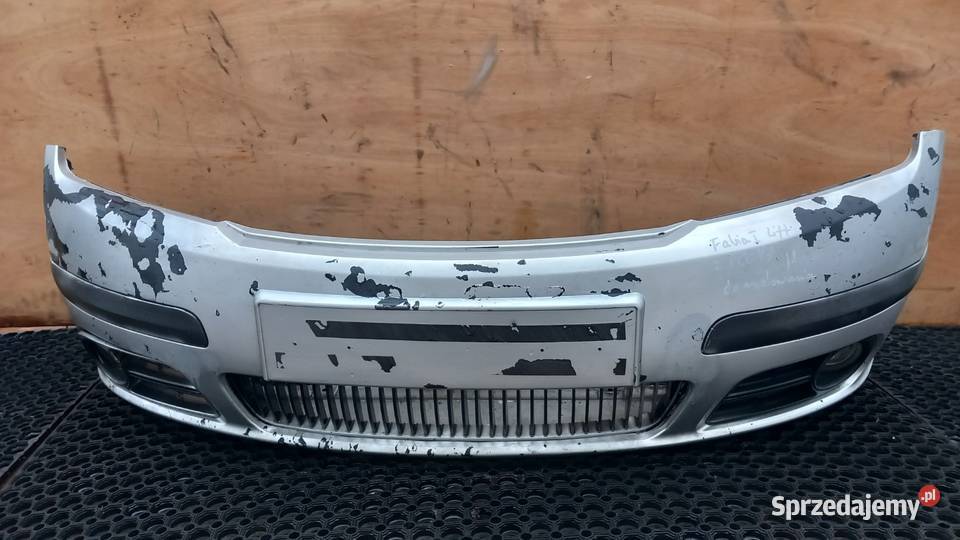 SKODA FABIA I FL ZDERZAK PRZÓD HALOGEN Zbierkowo