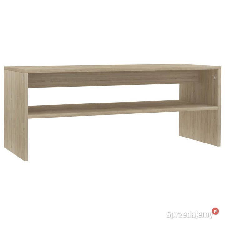 Stolik kawowy dąb sonoma 100x40x40 materiał Warszawa