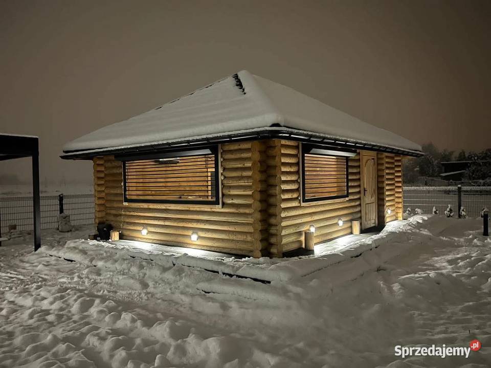 ALTANA Z BALI DREWNIANYCH 180 mm DOMEK OGRODOWY Rzeszów