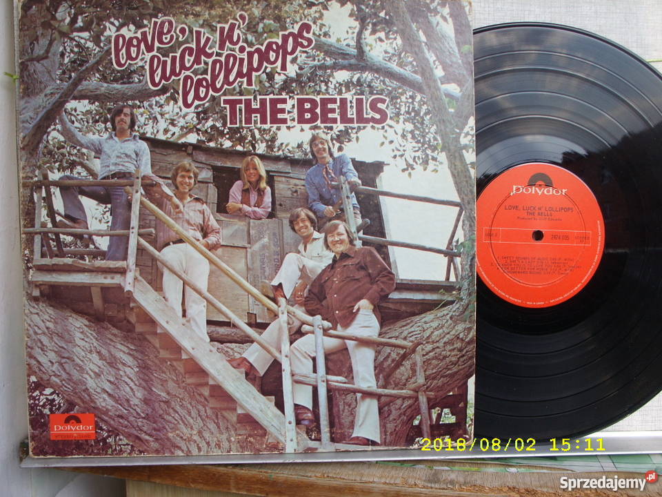 Rock LP THE BELLSLOVE LUCK NLOLIPOPS Canada Wołów