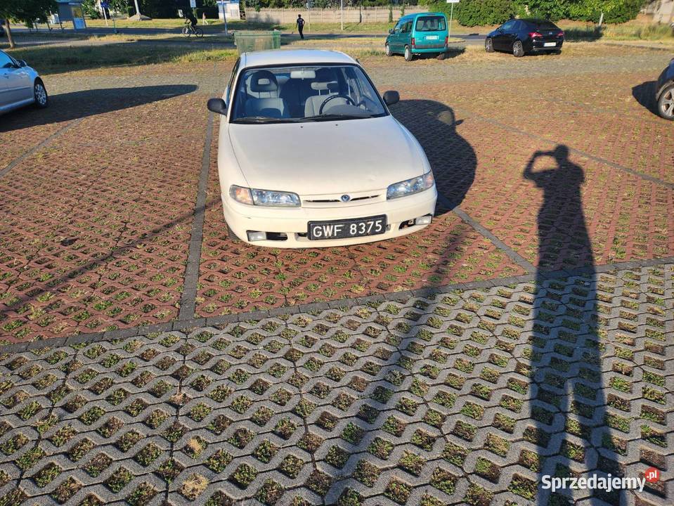 Mazda 626 z 1994r 158 jeden właściciel 30 lat W biały Szczecin sprzedam