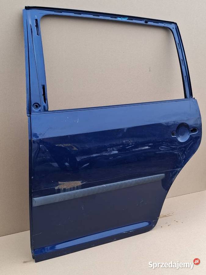 VW TOURAN I DRZWI LEWY TYŁ LEWE TYLNE Bieleń