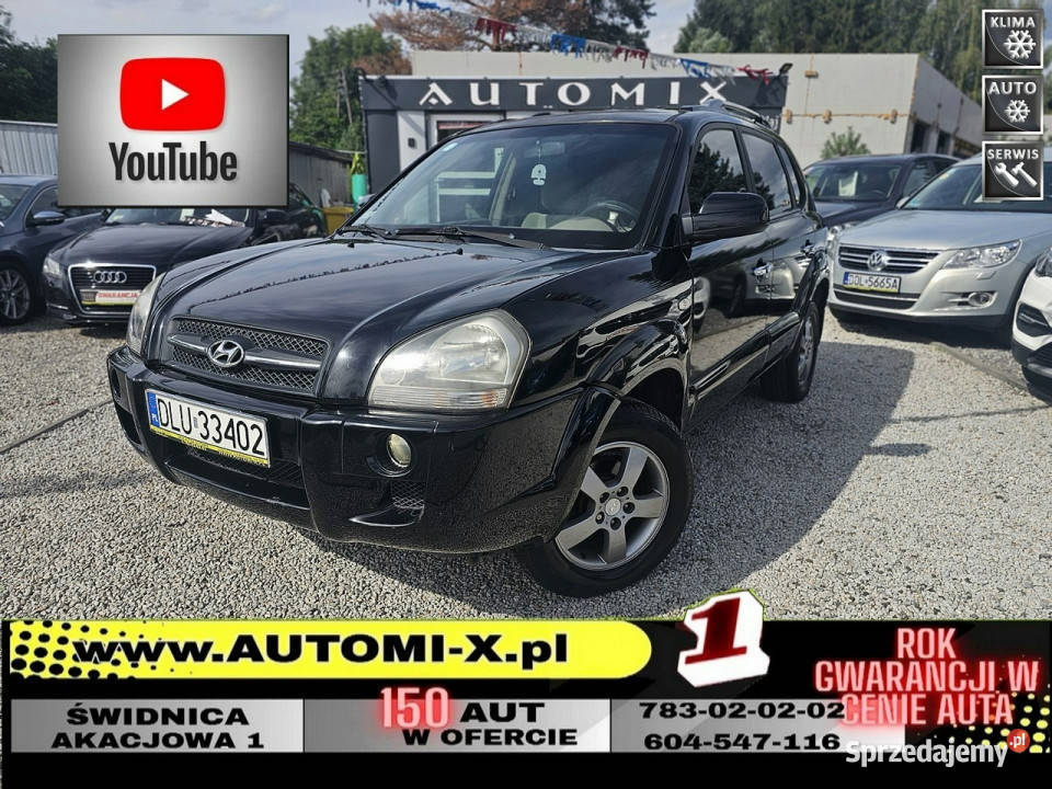 Hyundai Tucson MAŁY PRZEB Zadbany 20 BENZYNA 214000km Świdnica