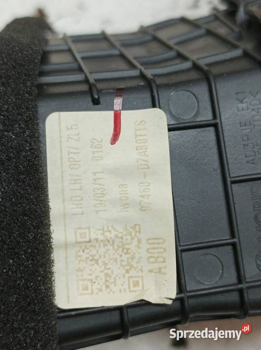 DEKOR LISTWA OZDOBNA ŚRODKOWA LEWA PRAWA KPL Rok produkcji 2019 świętokrzyskie