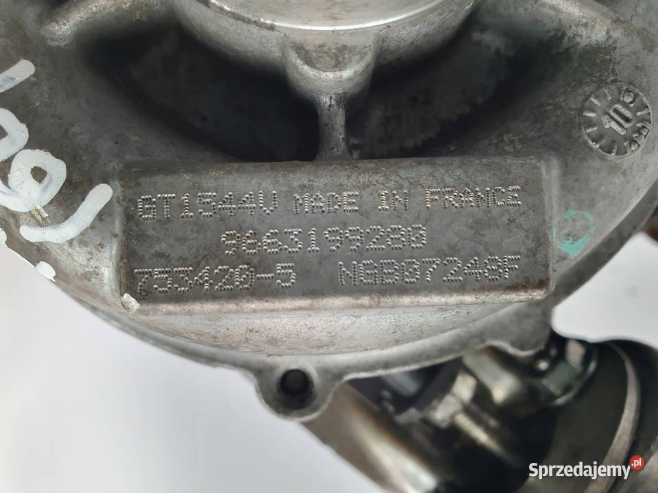 TURBOSPRĘŻARKA Peugeot 308 16 HDI turbo