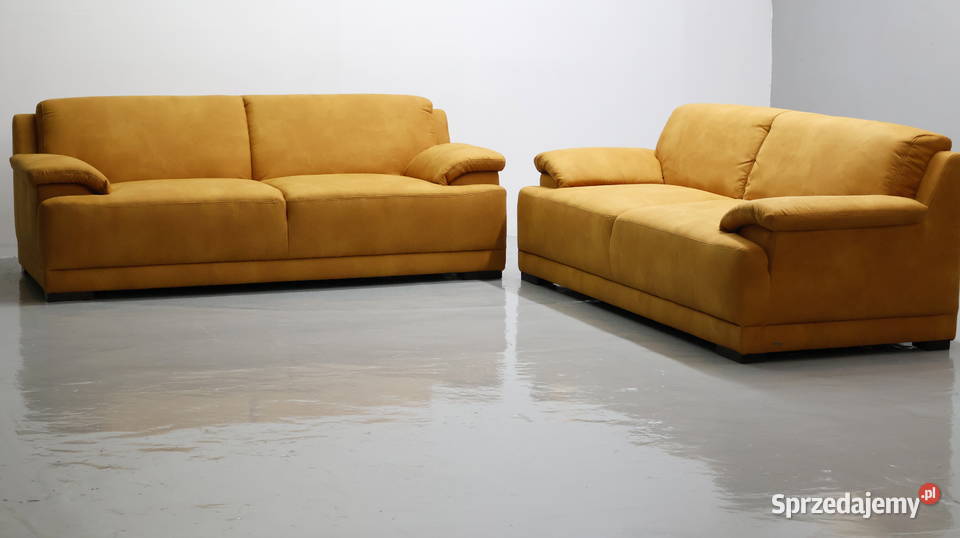 TNO nowoczesny komplet dwóch sof 3 osobowych