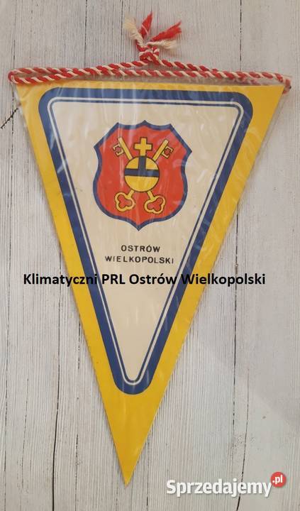 Ostrów Wielkopolski PKS proporczyk 1980 śląskie Bielsko-Biała