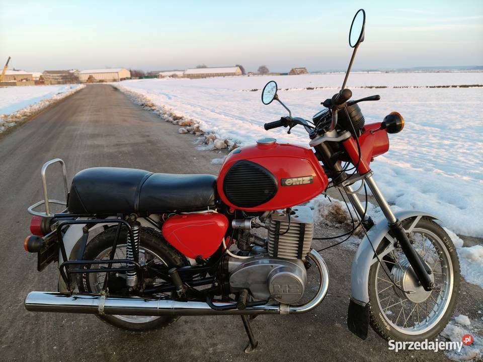 Motocykl MZ TS 250 1980r z dokumentami 20000km Pozostałe Nowe Skalmierzyce