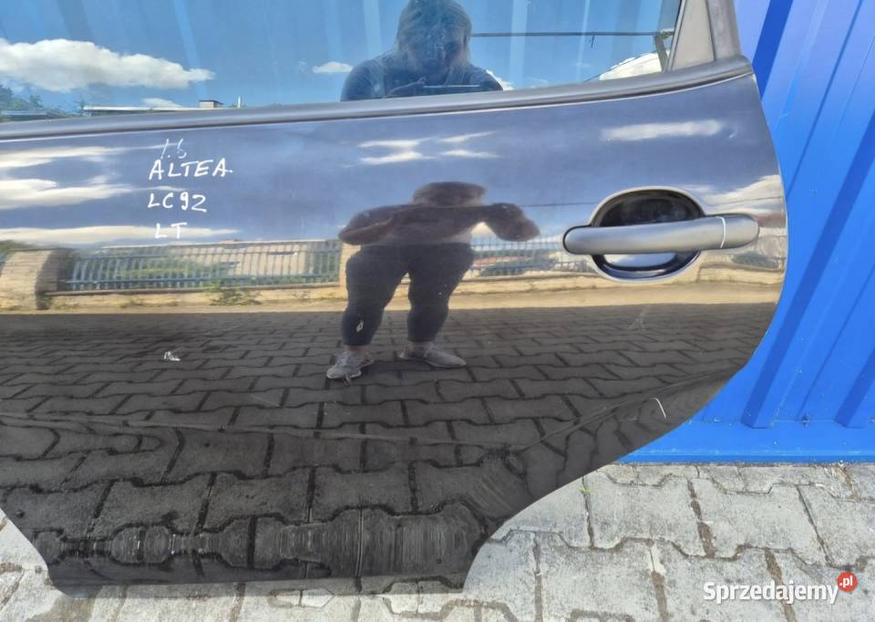 1 DRZWI TYŁ LEWY LEWE SEAT ALTEA SEAT ALTEA XL osobowe Drzwi Działoszyce