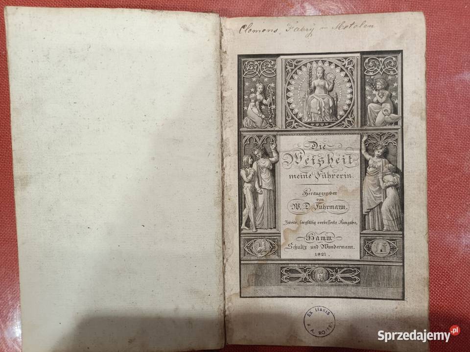 Stara książka wyd niemieckie Zielona Góra