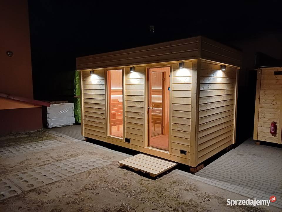 Sauna ogrodowa szkieletowa ocieplona z mazowieckie
