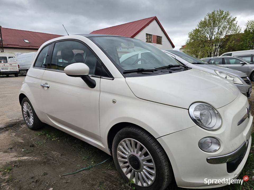 Fiat 500 13 MJT 2011r sprowadzony Dobre Miasto