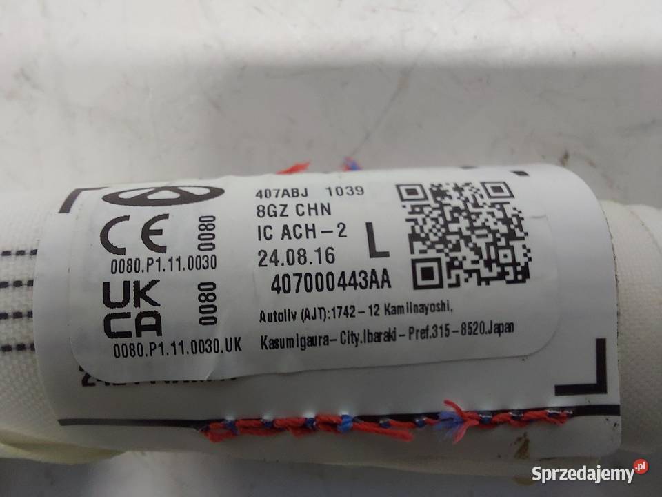 Chery Omoda 5 2024r airbag kurtyna powietrzna dolnośląskie sprzedam