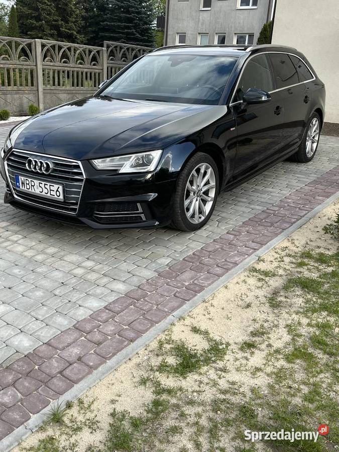 Audi A4 B9 20 Tdo skórzana tapicerka Wyśmierzyce