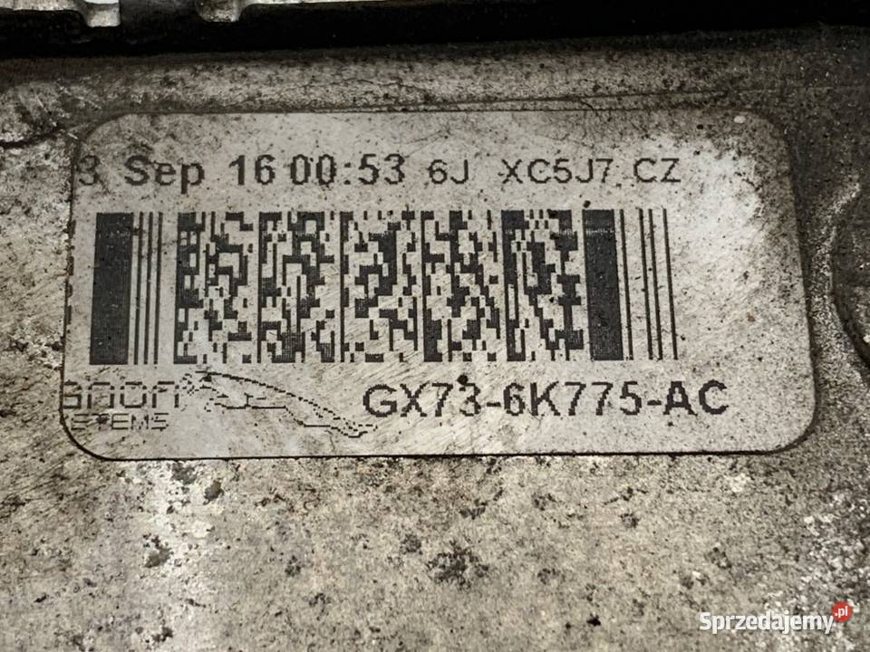 INTERCOOLER JAGUAR FPACE GX736K775AC 20 180 Układ chłodzenia