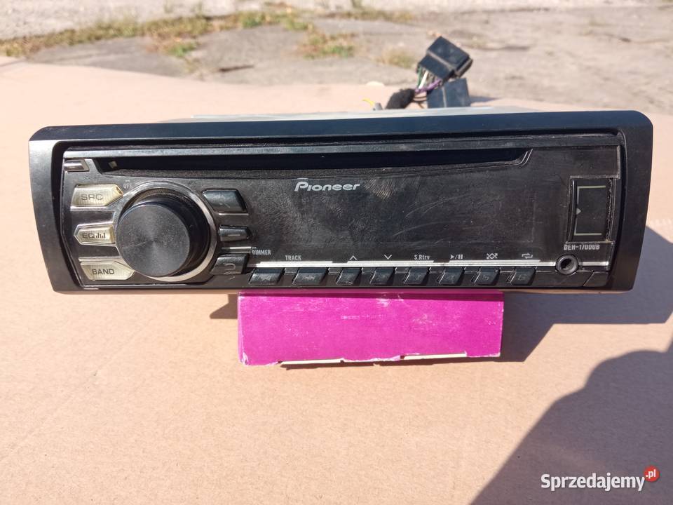 RADIO CD USB AUX PIONEER DEH1700UB łódzkie Pajęczno