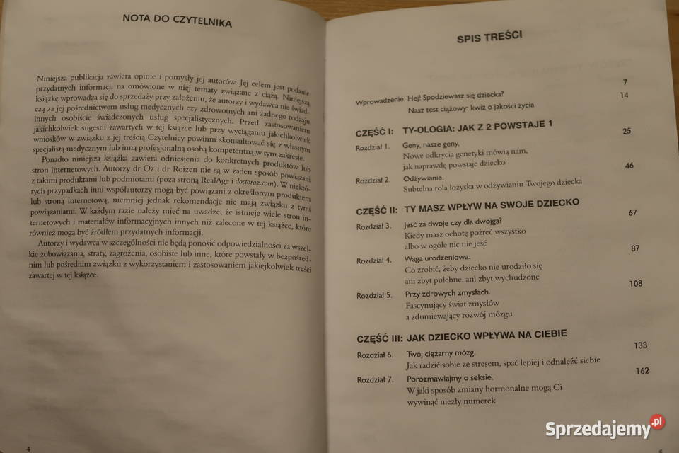 Michael F Roizen i Mehmet C Oz Zdrowa ciąża Siedlce