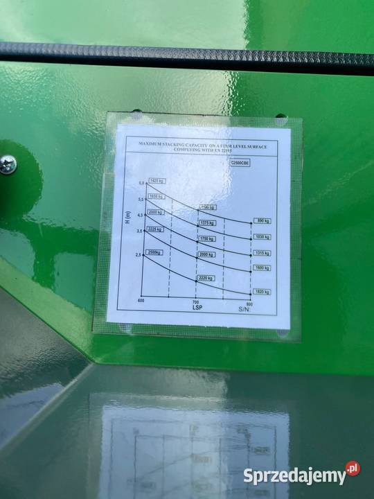 Wózek widłowy Combilift CBE2500 elektryczny Wózki widłowe