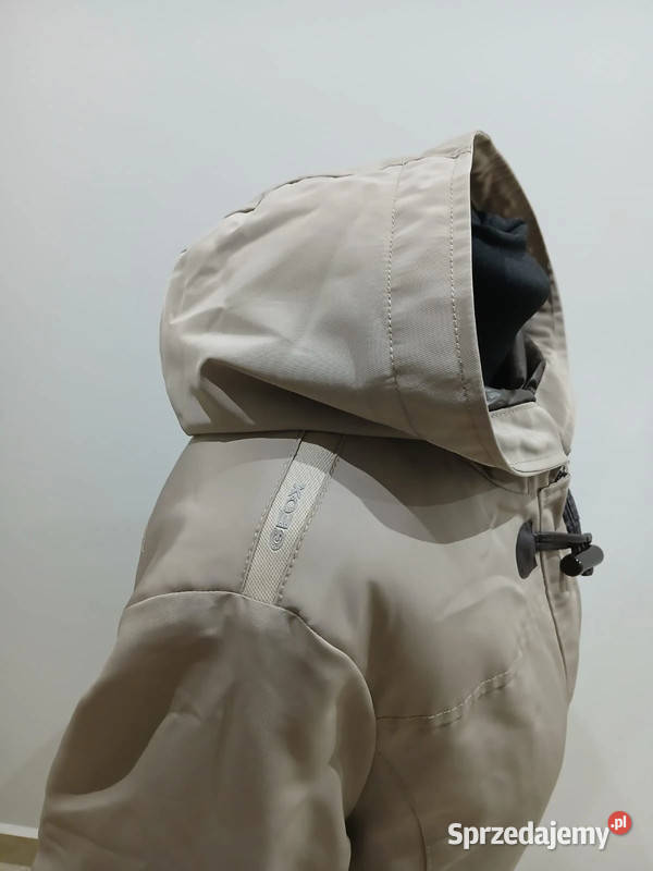 Kurtka damska zimowa beżowa puchową Geox rozmiar Kielce sprzedam